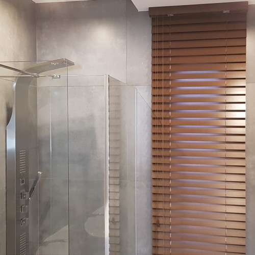 Żaluzja wewnętrzna drewniana 70 mm w rozm. 90x260 cm, Na wymiar